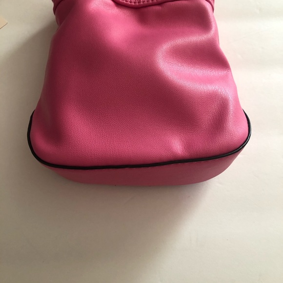 Hot pink soft mini pouch..BLOGGERS CHOICE - Picture 2 of 3